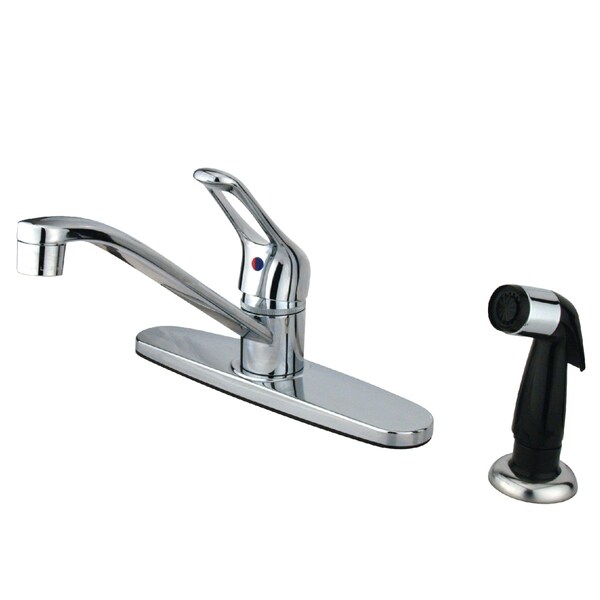 Wyndham Centerset Kitchen Faucet, Chrome